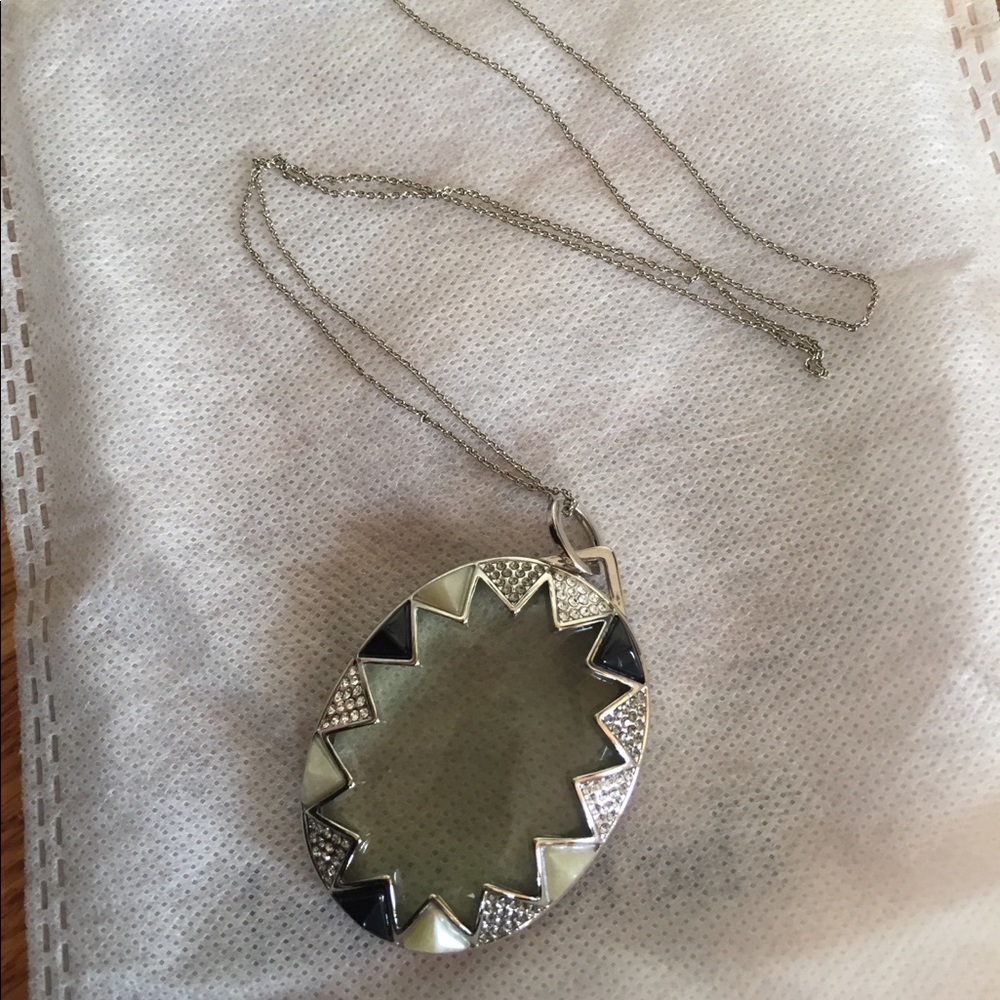 House of Harlow long glass necklace